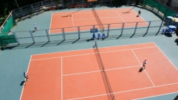 Теннисные корты