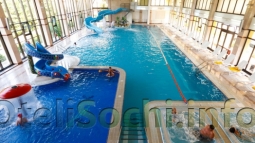 мини аквапарк - Мини аквапарк с бассейнами и горками для водных развлечений