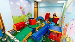 игровая - Детская комната под наблюдением воспитателя с мягкими игрушками.